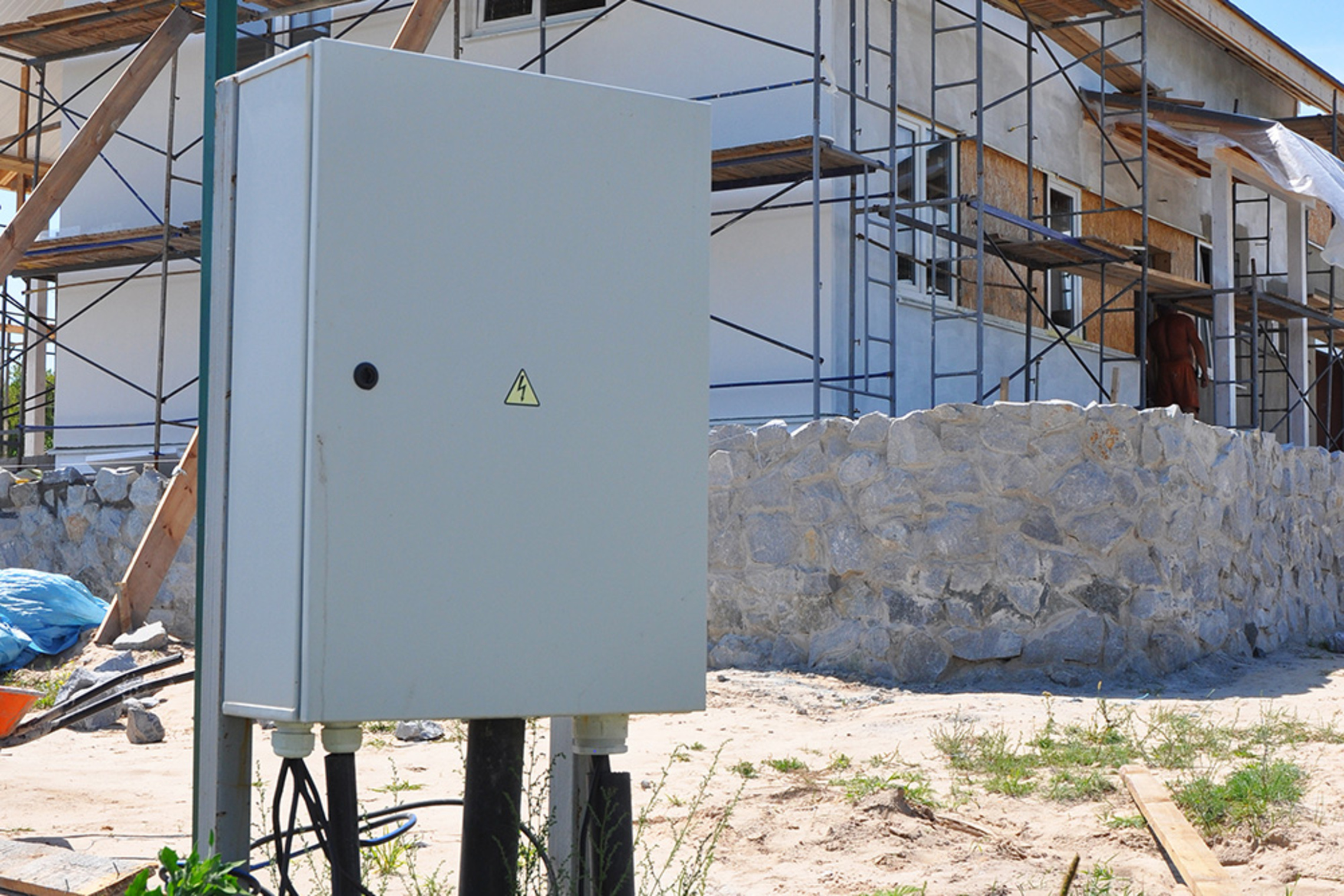 Baustrom bei EKS Elektro-, Kommunikations-und Sicherheitstechnik Rieth GmbH in Oberhosenbach